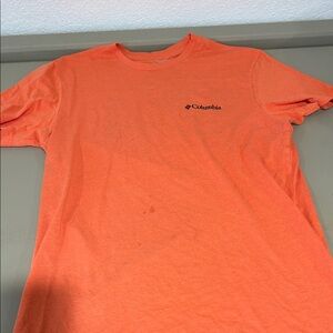 Columbia Men's Vibrant Orange Tee